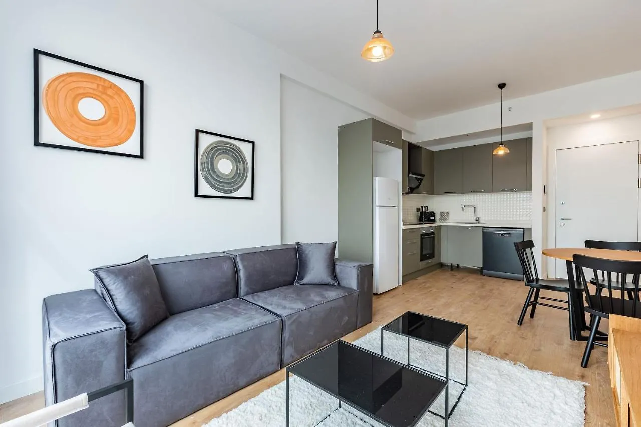 Modern Apartment With Fantastic City View In Kadikoy Provincia di Provincia di Istanbul